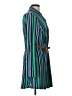 No Comment Stripes Green Casual Dress Size L - photo 4