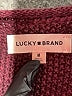 Lucky Brand Burgundy Pullover Sweater Size M - photo 7