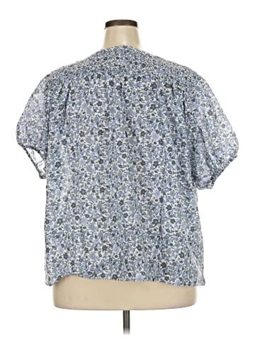 Lucky Brand Short Sleeve Blouse (view 2)