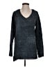 Orvis 100% Polyester Metallic Silver Pullover Sweater Size S - photo 1