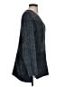Orvis 100% Polyester Metallic Silver Pullover Sweater Size S - photo 4