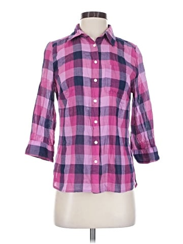 St. John's Bay 3/4 Sleeve Button-Down Shirt (view 1)