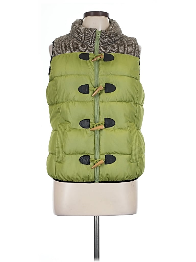 Pre-owned Ruff Hewn Vest In Green