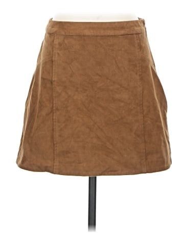 Abercrombie & Fitch Faux Leather Skirt (view 1)