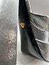 Versace 100% Leather Metallic Silver Heels Size EU (IT) 37 1/2 / US 7 1/2 - photo 6
