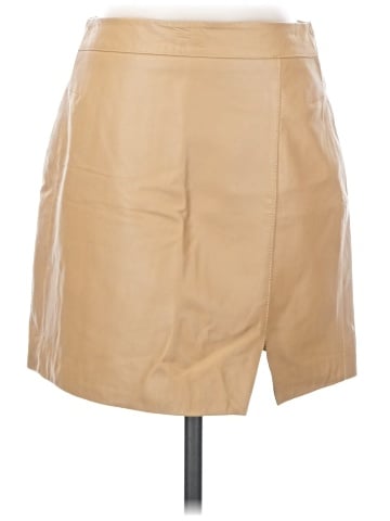 Lita By Ciara Leather Skirt (view 1)