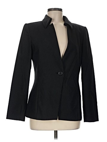 Linda Allard Ellen Tracy Wool Blazer (view 1)