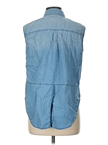 Faded Glory Sleeveless Button-Down Shirt (view 2)