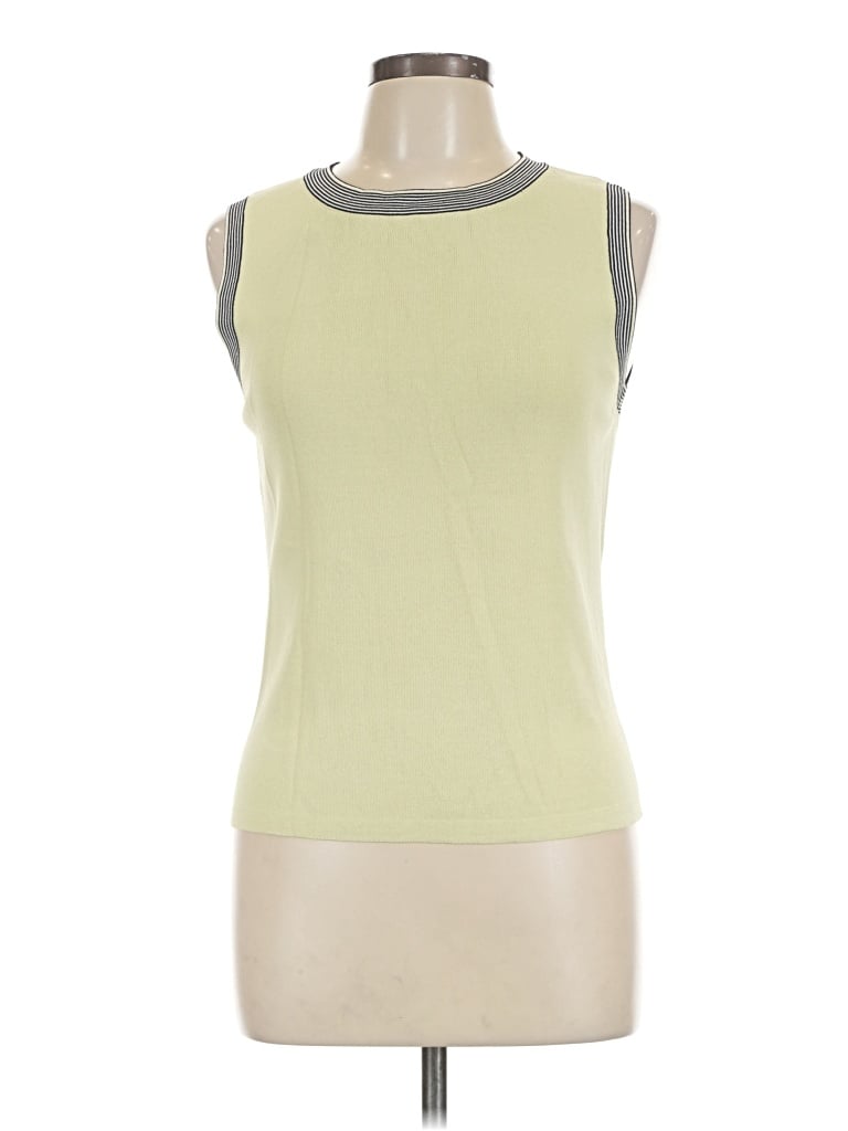 Pre-owned Valerie Stevens Sleeveless T-shirt In Green