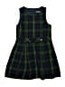 Lands' End Plaid Green Dress Size 8 - photo 1