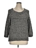 Apt. 9 Tweed Gray Pullover Sweater Size XL - photo 1