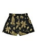 Shein 100% Polyester Print Gold Shorts Size 6 - photo 2