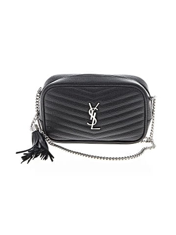 Saint Laurent Leather Crossbody Bag (view 1)
