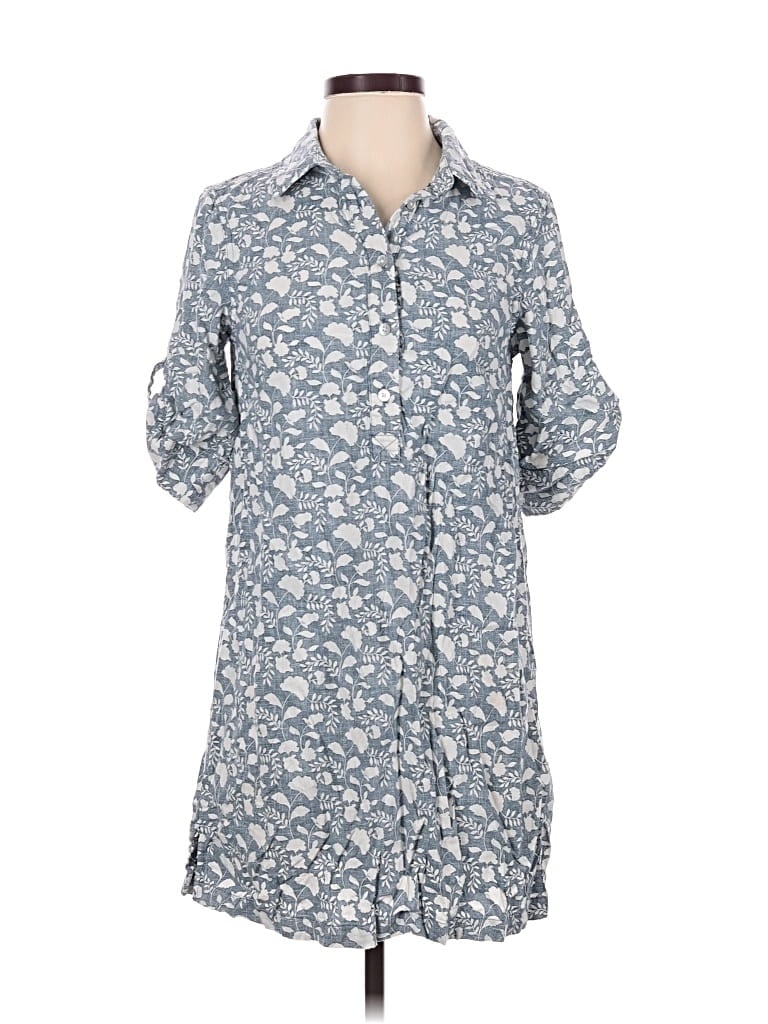 Pre-owned Faherty Casual Dress In Blue