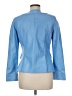 Doncaster Collection 100% Leather Blue Leather Jacket Size 6 - photo 2