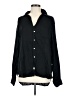 Frank & Eileen 100% Modal Solid Black Long Sleeve Blouse Size M - photo 1