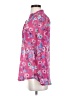 Kut from the Kloth 100% Polyester Floral Pink Long Sleeve Blouse Size S - photo 5