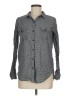 Volcom Tweed Gray Long Sleeve Button-Down Shirt Size M - photo 1