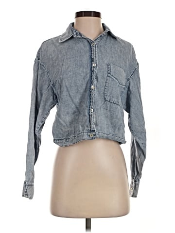 Kut from the Kloth Long Sleeve Button-Down Shirt (view 1)