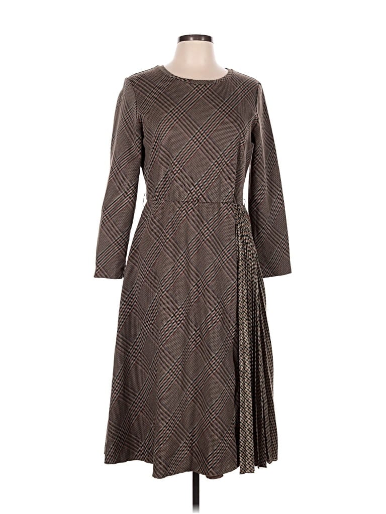 Pre-owned Weekend Max Mara Casual Dress In Brown
