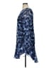 BCBGMAXAZRIA 100% Polyester Tie-dye Blue Cocktail Dress Size L - photo 5