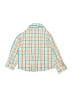 Nautica Plaid Orange Long Sleeve Button-Down Shirt 18-24 MO / 24 MO - photo 2