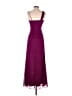 Cache 100% Polyester Burgundy Cocktail Dress Size 2 - photo 2