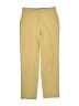 IZOD Solid Yellow Khakis Size 14r - photo 1