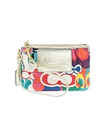 Coach Heart Poppy Wristlet (view 1)