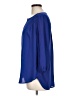 Pleione 100% Polyester Blue 3/4 Sleeve Blouse Size L - photo 5