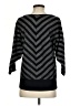 Grace Chevron-herringbone Black Pullover Sweater Size S - photo 2