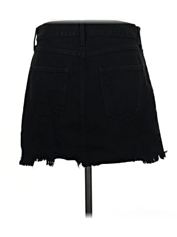 Just Black Denim Skirt (view 2)