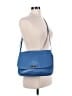 J.Crew 100% Leather Blue Leather Messenger One size - photo 2