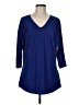 Nygard Blue 3/4 Sleeve Blouse Size M - photo 1