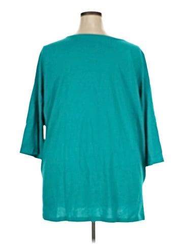 Woman Within 3/4 Sleeve T-Shirt (view 2)