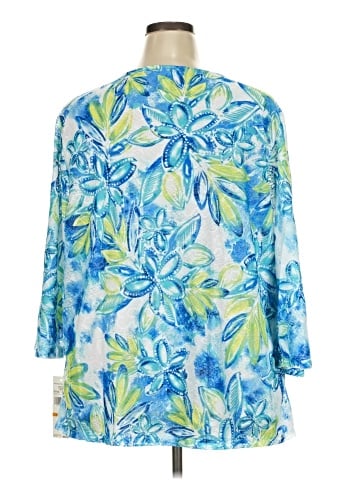 Alfred Dunner 3/4 Sleeve Blouse (view 2)