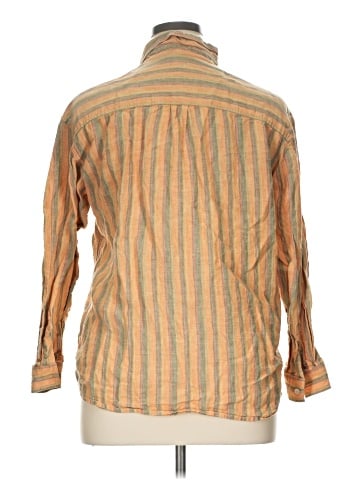 So Blue Sigrid Olsen Long Sleeve Button-Down Shirt (view 2)