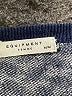 Equipment Chevron-herringbone Blue Pullover Sweater Size M - photo 7