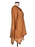 One World 100% Polyester Brown 3/4 Sleeve Top Size L - photo 4