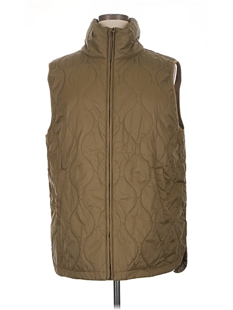 Pre-owned Gap Vest In Brown