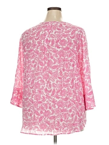 Counterparts 3/4 Sleeve Blouse (view 1)