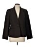 Kasper 100% Polyester Brown Blazer Size 12 - photo 1