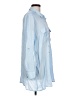 Chico's 100% Rayon Blue Long Sleeve Button-Down Shirt Size Lg (2) - photo 4