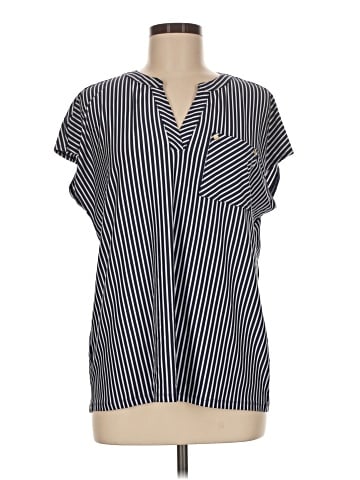 Jones New York Signature Short Sleeve Blouse (view 1)