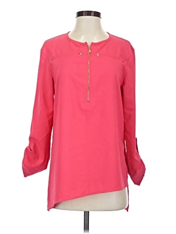 August Silk 3/4 Sleeve Blouse (view 1)