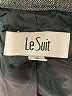 Le Suit 100% Polyester Tweed Gray Blazer Size 18 - photo 6
