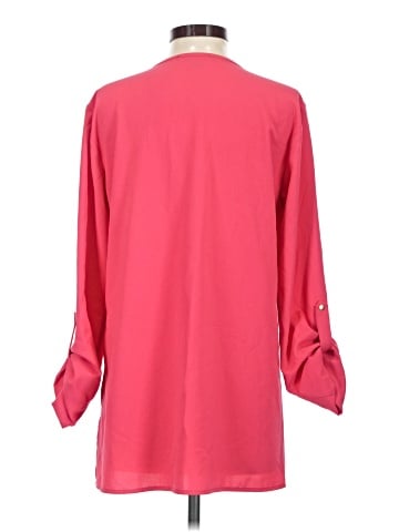 August Silk 3/4 Sleeve Blouse (view 2)