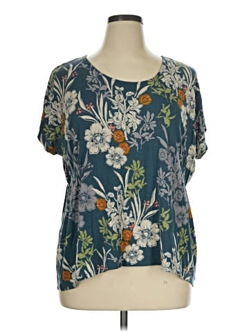 SONOMA life + style Short Sleeve Blouse (view 1)