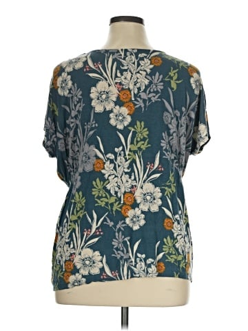 SONOMA life + style Short Sleeve Blouse (view 2)