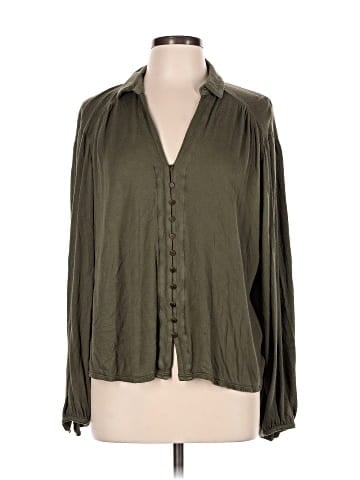 Lucky Brand Long Sleeve Blouse (view 1)